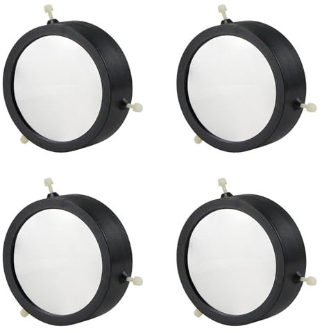 Torribala 4X Filtro per Obiettivo Obiettivo con Pellicola Solare Regolabile Telaio da 86-117 mm E Telescopio Astronomico con Pellicola Solare Solare Accesspries