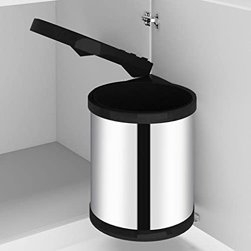 Pattumiera da Incasso per Cucina in Acciaio Inossidabile 12 L (2,07KG)