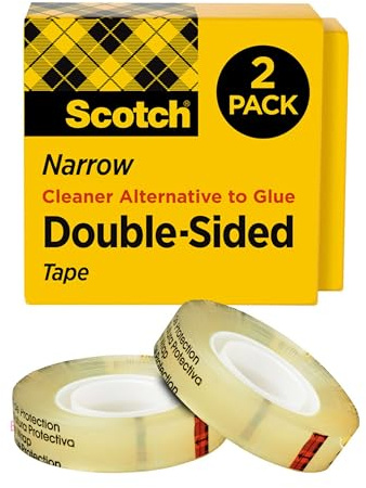 Scotch Double Sided Tape, Alternative to Scrapbooking Tape