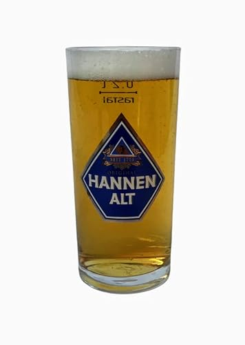 Hannen Alt 0,2l Glas/Gläser/Bierglas/Bier/Biergläser/Gastro/Bar/Party/Sammlerglas