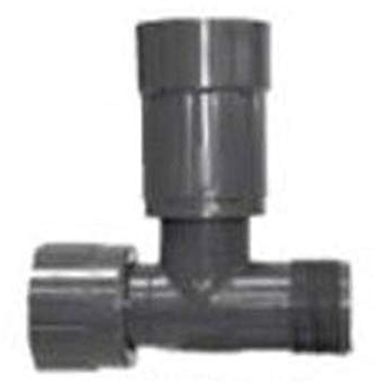 Rain Bird T-Stück Teleskop-Drehverbinder Modell TE RB1201-010, für Schlauch, professionelle Verwendung im Garten, mit Zwei Ausgängen, Schwarz, 10 x 3 x 10 cm (Referenz: V54262)