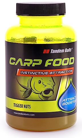 Tandem Baits Karpfen Futter Angelfutter Aroma Attract Booster 300 ml Erdmandel