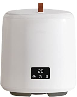 Lavatrice Centrifuga Portatile con Asciugatrice Compatta Viaggio per Spugnette Make Up 7L capacità Elevata