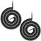 HAWAKA Telephone Cable Cord, 2Pack 9 Feet Uncoiled Phone Cord Works with All Corded Landline Phones,Handset Cord, Universally Compatible,for Use in Home or Office, Telephone Accessory