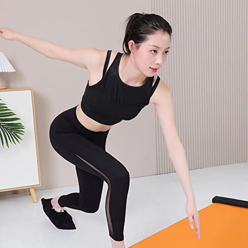 Tabla Deslizante, con topes Finales, Tabla de Entrenamiento de Botines para Entrenamiento y Ejercicio Cardiovascular de Equilibrio, Entrenamiento de Deslizamiento con Botines de za