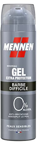 Mennen Hartes Rasiergel für Bart, 200 ml