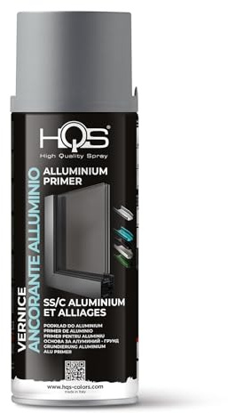 HQS - Bote de pintura en aerosol, 400 ml, imprimación para aluminio (1)
