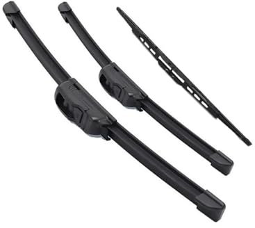 GXSAI Essuie Glace Balais pour Peugeot Partner 1996-2000 2001 2002 2003 2004 2005 2006 2007 Balais D'essuie-Glace Avant Et Arrière De Voiture Ensemble De Vitres Arrière De Pare-Brise