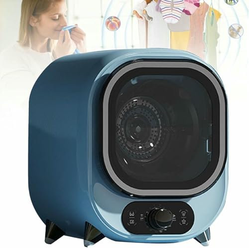 VYUJHNBG Piccola asciugatrice Portatile, asciugatrice a condensazione, asciugatrice ventilata, asciugatrice centrifuga compatta, per bancone o Appartamento, casa, dormitorio, Camper