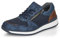 Rieker Herren Low-Top Sneaker B9006, Männer Halbschuhe, lose Einlage,straßenschuhe,Strassenschuhe,Sportschuhe,Turnschuhe,blau (14),40 EU / 6.5 UK