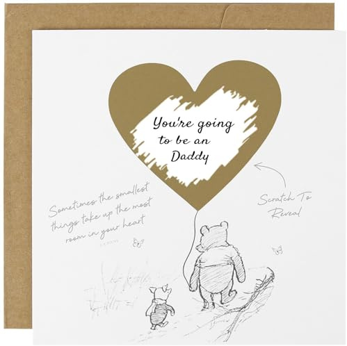 CJ&M Personalised Family Pregnancy Announcement Scratch Card - First Time Parents - New Baby - Surprise Pregnancy - Pregnancy reveal