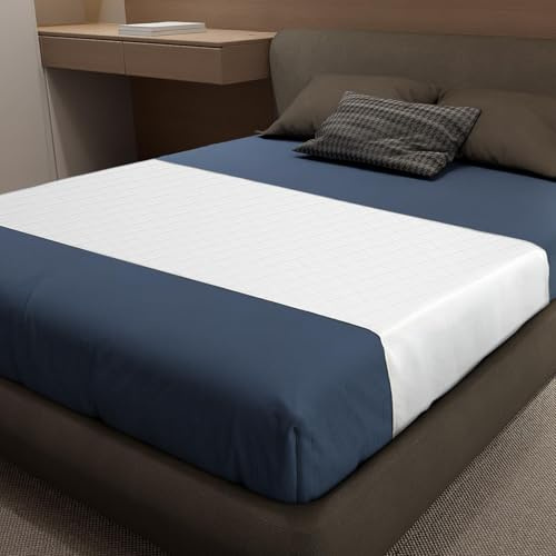 Bed Pads Washable Waterproof, Queen (60 x 36, Pack of 1) Incontinence Bed Pads & Pee Pads, Perfect for Kids, Adults and Elderly
