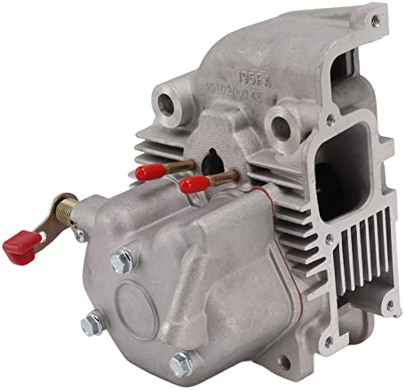 Qcwwy Zylinderkopfbaugruppe aus Aluminiumlegierung für 195F-Motor – Langlebig und Praktisch – Idealer Ersatz für Gartenmaschinen und Mehr