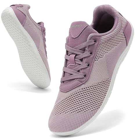 Uwowd Barefoot Donna Minimaliste Uomo Scarpe Piedi Nudi Unisex Walking Fitness Running Antiscivolo,Viola 39
