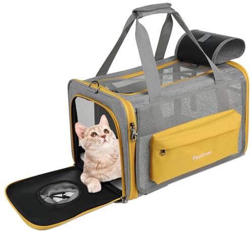 Pawinner Transpirable Bolsa de Transporte para Mascotas