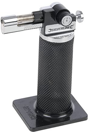 Silverline 553079 Mini-chalumeau au butane 1300 °C
