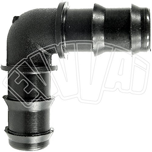 25 x 25 mm – Coude 90° – Raccord coudé pour tuyau d'arrosage de jardin