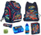 Familando Hot Wheels Schulranzen 1. Klasse für Jungen und Mädchen · ergonomischer Tornister · Schultaschen-Set (7-teilig)