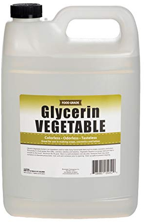 Vegetable Glycerin - 1 Gallon - All Natural, USP Grade - Premium Quality Liquid Glycerin, Excellent Emollient Qualities, Amazing Skin and Hair Benefits, DIY beauty products