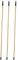 MAURY'S Set 3 Manici Scopa Legno