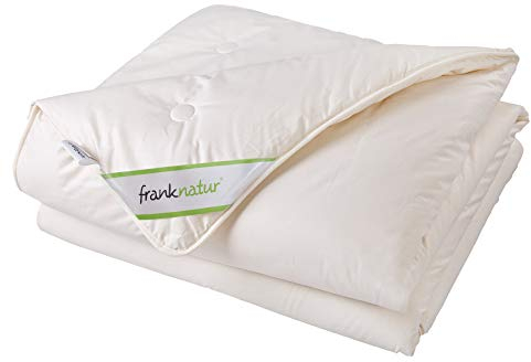 franknatur Winterdecke Bettdecke 135x200 Lyocell Tencel Bio Baumwolle Decke Winter