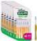 GUM TRAV-LER Interdentalbürsten | Zur gründlichen Reinigung aller Zahnzwischenräume | Biegbarer Hals | Zahnreinigung und Plaqueentfernung | 6 x 6 Stück (ISO Größe 4, 1.3mm)