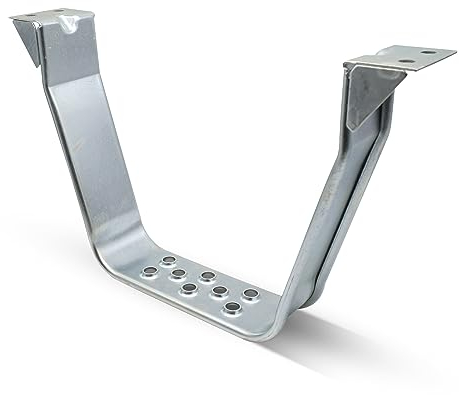 DOJA Barcelona | Marche Pied Camion Fixe | Pack 1 | Marche-Pied Anti derapant Fixe | 410x255x70mm | en Acier Zingué | Escabeau Fixe | pour Accessoire Camion, Plateforme de Travail, Marche Pied Camping