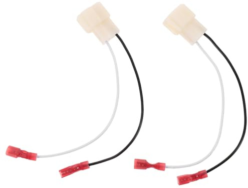 Cabilock 1 par Arnés de Conector de Altavoz Compatible con Mitsubishi y Adaptador de Cableado para Instalación de Altavoces Sin Soldaduras