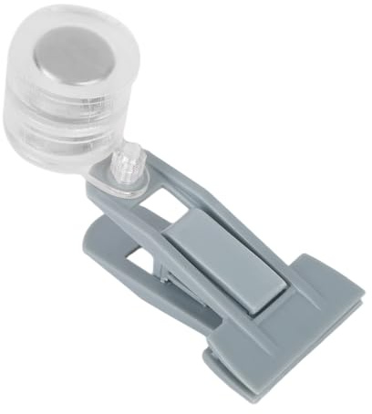 Clip Magnetica per Mangiatoia Alghe, Clip in Plastica Mangiatoia Pesci d'Acqua Salata Accessori per Acquari Animali Acquatici