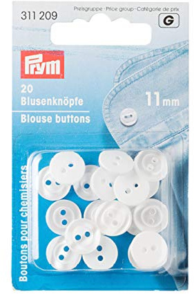 Prym - Prym Plast (11 mm) blusknappar - 1 st