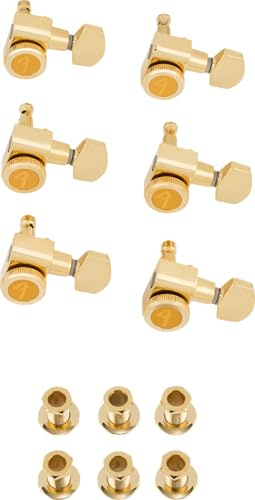 Fender Locking Tuners Stratocaster/Telecaster, 18:1 Ratio, Gold