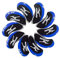 JamisDIRECT Golf-Club Head-Covers, Neoprene, Blue & Black for Mizuno MP69, JPX-85 EX Clubs