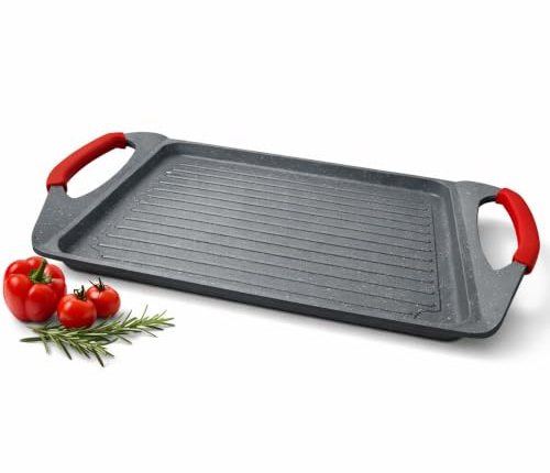 NAMAI - Bistecchiera Induzione Rettangolare, 45,5 CM x 27 CM