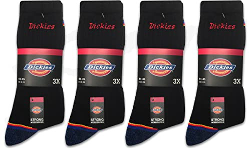 STRONG WORK SOCKS | 12 paires de chaussettes de travail | Taille 39-50 | Chaussettes d'affaires | Chaussettes respirantes en coton | Chaussettes de travail pour homme et femme, 12 paires de
