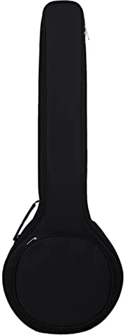 Yusheng Funda para banjo de 5 cuerdas, con interior acolchado para banjos, funda protectora para instrumentos musicales con correas ajustables