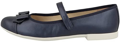 Geox JR Plie', Ballerine Bambine e Ragazze, Navy, 36 EU