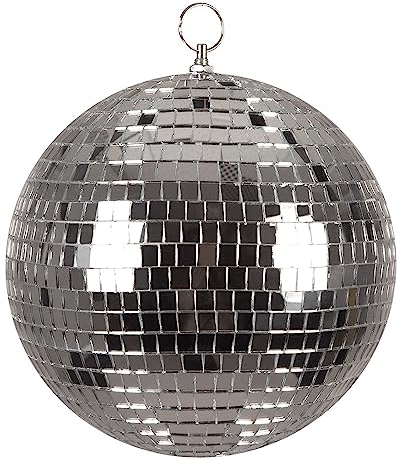 Boland - Palla da discoteca, lucida, diametro circa 20 cm, Disco Fever, decorazione per feste, decorazione da appendere, decorazione per feste o Capodanno