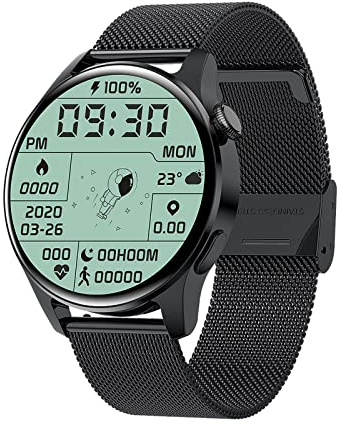 Android Smart Watch for Men Smart Watches for Women Smartwatch with Call Function Call and Text Wristband Bluetooth Calling Play Music Take Pictures Step Counting (black1)