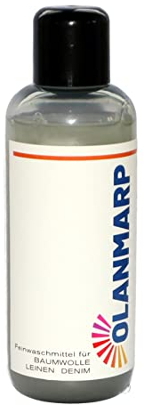 Lessive coton et lin Olanmarp concentrée – lessive liquide délicate pour lavage à la main et en machine – spécial fibres naturelles – alternative écologique aux lessives classiques