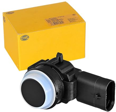 HELLA 6PX 358 270-451 Sensor, park distance control - 3-pin connector | mounting - Paintable