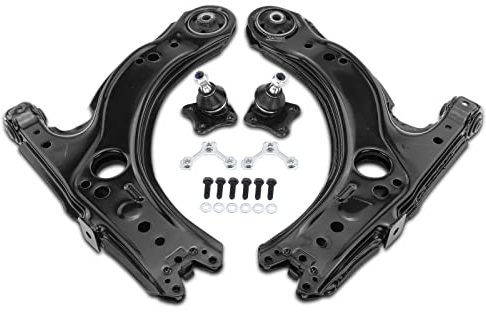 Frankberg 4x Querlenker Traggelenk Vorderachse Kompatibel mit Golf IV 1J1 1.4L-2.8L 1997-2005 A3 8L1 1.6L-1.9L 1996-2003 Bo.ra 1J2 1.4L-2.8L 1998-2013 Replace# 1J0407365A