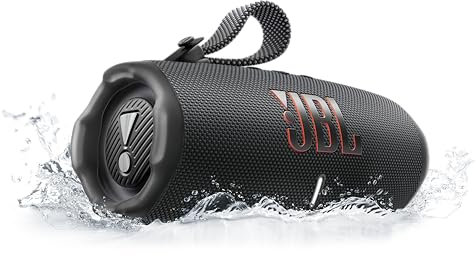 JBL Charge 6, Wireless Portable Bluetooth Speaker, 28 Hours of Playtime, IP68 Waterproof, Dustproof and Drop-Proof, Pro Sound with AI Sound Boost, Auracast Multi-Speaker Connection, Black
