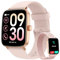 Smart Watches for Women, [1.85 HD Screen] Answer/Make Calls, Ladies Smart Watches for Samsung/Android/iPhone, Fitness Watch with Heart Rate Sleep SpO2 Monitor,Dynamic Watch Faces 60FPS-Pink