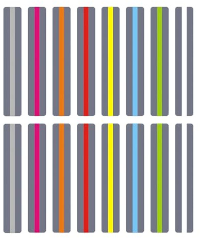 16 Pièces Regle de Lecture, Bandes Lecture Guidées Dyslexia Overlay Rule Guide Bandes Marque Pages Accessoire Lectures Surbrillance Suivi Lectures Règle Lecture Multifonctionnelle pour Enseignants.