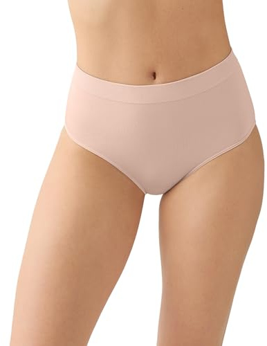 Wacoal Women's B-Smooth Brief Panty, Rose Dust, Medium