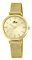 Lotus Damen Armbanduhr 29mm Edelstahl Gold
