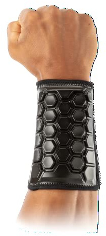 McDavid HEX High Impact Wrist Guard Black OSFM