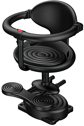 Kind Fahrradsitz Gepolstertes Schwammkissen Vorne Babysitz mit Lenker Fußpedale, Unterstützung Rückenlehne, Geeignet für Mountainbikes, Elektrofahrzeug, von 6 Months Bis 3 Jahren,Fully Surrounded