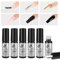 Lavender Violets UV-Gel-Nagellack Set 6Pcs - Nail Primer and Dehydrator, 5-in-1 Builder Gel & Rubber Base Coats, Top & Matte Top Coat - LED/UV Gelnägel Set für Dauerhaft C200