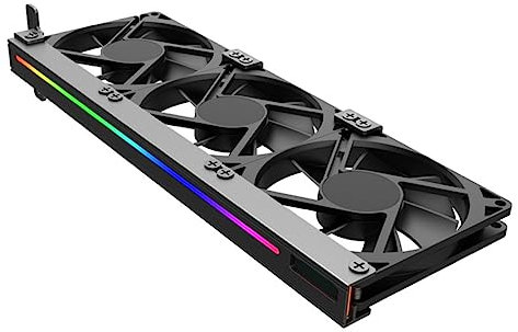 UKCOCO Graphic Card Cooler Argb Pin Air Cooling Fan Gpu Performance Quiet Easy Installation and Stylish Rgb Light Effect for Desktop